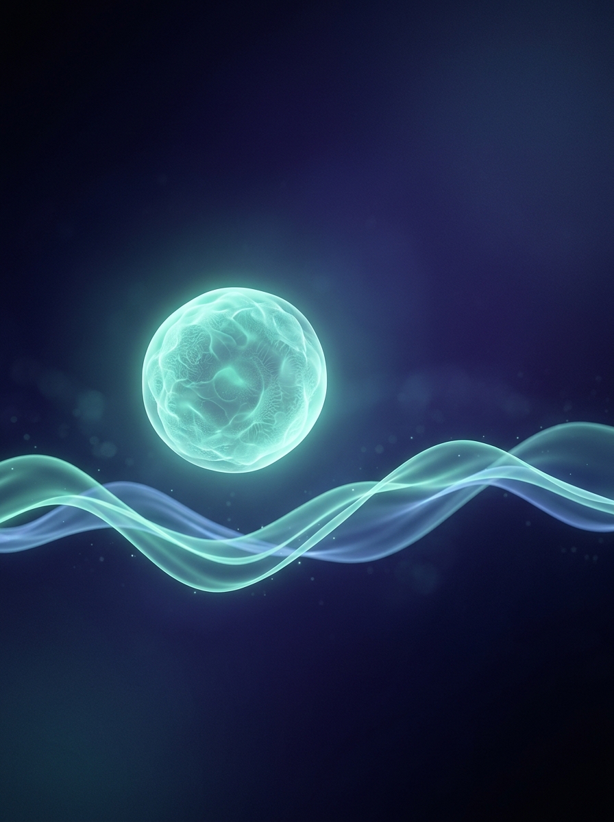 SleepIQ Glowing Sleep Orb Visual Illustration